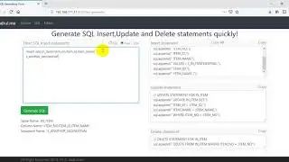 SQL Generating Tools