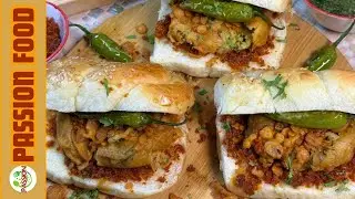 Vada Pav Recipe | Authentic Mumbai Street Style Vada Pav with Chutneys