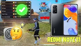 Redmi Note 11 free fire sensitivity setting ⚙️ | Redmi Note 11 free fire headshot setting ⚙️