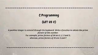 Write a function to obtain the prime factors of the number || let us c || coding machine