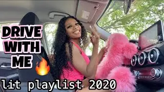 DRIVE WITH ME!! + lit playlist 🔥 *snuck out of quarantine for this video*