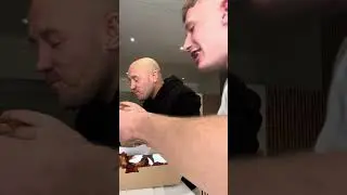 Food challenge 6spicy wings 4burgers patties see who can finsh first 