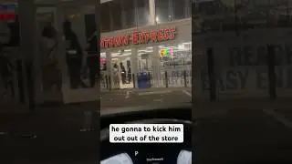 Crackhead Gets Kicked Out of Gas Station After Wild Confrontation at 2AM!