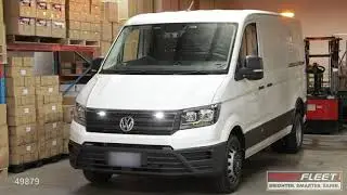 VOLKSWAGEN CRAFTER WORK UTILITY VAN AMBER WARNING FLASHING LIGHTS BY REDFLEET