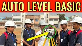 Auto Level Sokkia Full Basic Training | Bubble Centre Trick + Parts Name | Free Survey Class