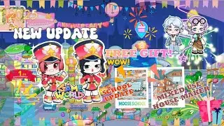 GAME WORLD | NEW UPDATE 2025 | TOUR |SCHOOL UPDATE & NEW HOUSE DESIGN #gameworld #tocaboca  
