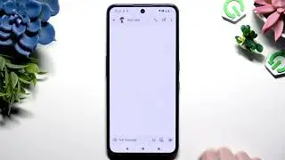 Телефон NOTHING (3a) Lite &mdash; как добавить фотографии в текстовое сообщение