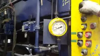 Rubber Box Forming .032 Stainless Steel first flange formed