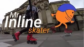 Mr Inline Skater - 110mm Triskates freeride - rollerblading