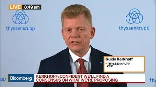 Thyssenkrupp's CFO Says Merger Creates Future for Steel