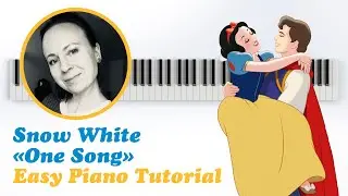 Snow White - One Song - Piano Tutorial - FREE Sheets
