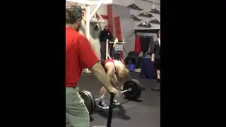 Chris Keeley nearly sets NH State Record in Deadlift @ 154