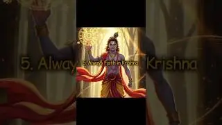 &ldquo;5&rdquo; Success Rule From Krishna...✨🌼🦚 #motivation #successtips #bhagwadgeeta #krishna