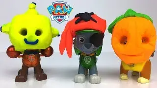 PAW PATROL PLAY-DOH FUN COSTUMES WITH CHASE ROCKY RUBBLE ZUMA MARSHALL RYDER AND SCARY STORYTIME