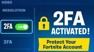 Как включить 2FA в Fortnite (пошаговое руководство 2025 | PS5/Xbox/ПК/мобильные устройства)