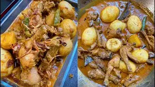 এক রেসিপিতেই বাজিমাত ‼️chicken curry // egg masala // Eid special recipe.