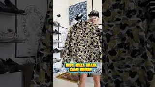 Unboxing the Bape Camo Shark Hoodie 🔥 The streetwear classic every Gen Z wants in 2025 🚀 #bape