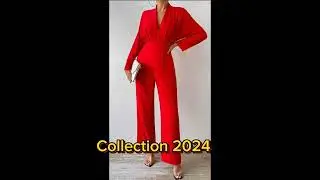 combinaison pour femme chic 🥰❤Chic women's #jumpsuit 2024🌷💯ملابس للنساء اناقة و بساطة