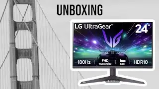 Unboxing Monitor Gamer 24