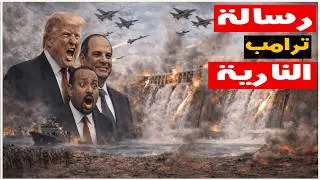 ترمب يهاجم سد النهضة ويبعث رسالة سياسية إلى السيسي