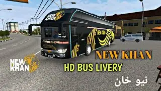 New Khan Yutong Bus Livery | Bus simulator Indonesian Pakistani Buses |