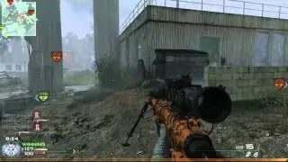 Modern Warfare 2 Domination Qickscope Gameplay