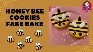 Let&rsquo;s Fake Bake CUTE Bee Cookies! #fakebake #cookies #peepthisyall