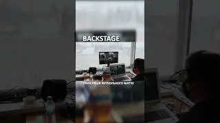 Футбол у прямому ефірі         #backctage #cameraman #трансляція #футбол #Полісся