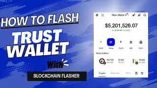 How To Flash Trust Wallet | How To Take Fund USDT TRC20 | how to fake fund trust wallet step By Step