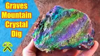 Rockhounding at Graves Mountain for Iridescent Hematite & Starburst Pyrophyllite