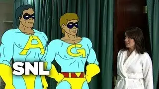 The Ambiguously Gay Duo: Ace and Gary's Quick Change - Saturday Night Live
