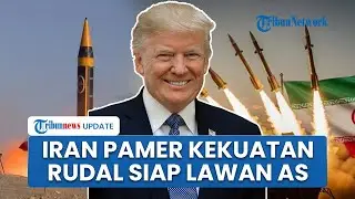 Iran Pamer Kekuatan Rudal Akui Militer Telah Disiagakan saat AS Disebut Pertimbangkan Opsi Serangan