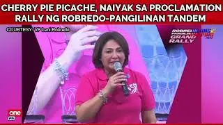 Emosyonal na talumpati ni Cherry Pie Picache