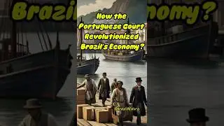 How the Portuguese Court Revolutionized Brazil&rsquo;s Economy? @brazil.history #colonialbrazil #facts