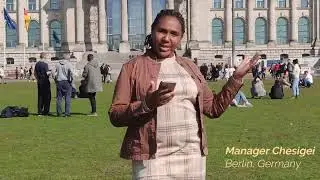 EASTER SUNDAY AT GERMAN PARLIAMENT