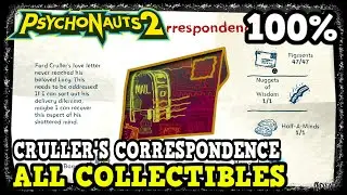 Psychonauts 2 Cruller's Correspondence All Collectible Locations (Figments, Nuggets of Wisdom, More)