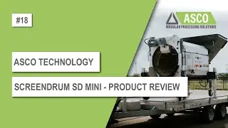 ASCO SD Mini Drum Screen Review &ndash; Compact & Powerful Sieving Machine