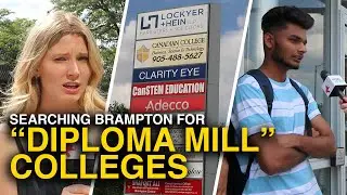 Back in Brampton: What&rsquo;s up with all these strip mall &lsquo;diploma mill&rsquo; colleges?