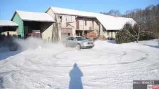 Audi A6 quattro 2,5 V6 TDI 132kw VS 2,5 TDI 103kw C4 winter fun trailer