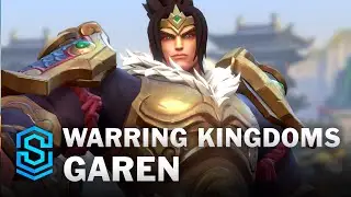 Warring Kingdoms Garen Wild Rift Skin Spotlight