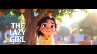 The Lazy Girl 💛 | An Inspirational Fairy Tale for Children ✨ | Moral Story
