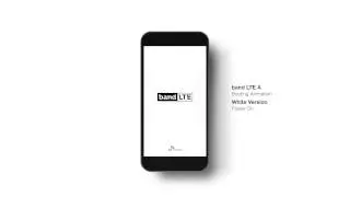 SK Telecom band LTE Booting Animation