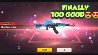 blue flame Draco AK || BEST AK SKIN || I GOT IT ||