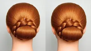 Top Everyday Bun Hairstyle🧿Quick & Easy Daily Hair Bun | ani bun @AniHairstyle