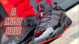 Не спите на черно-огненно-красных кроссовках Air Jordan 6 Rings