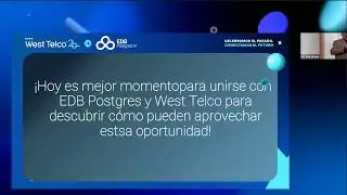 Entrevista Robert Pena, EDB Postgres - West Telco 20 a&ntilde;os