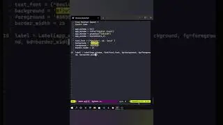 How To Code Clock with Python - Shorts
