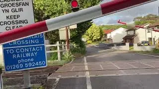 *DODGY ALARM* Brynmarlais Level Crossing