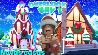 NOVAS CASAS E DECURASOES DE NATAL 🎄 NO OVERLOOK BAY 2 -ROBLOX