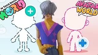 Making a Mystery Saja Boys in Toca Boca vs Avatar World ✨🫶🏻
